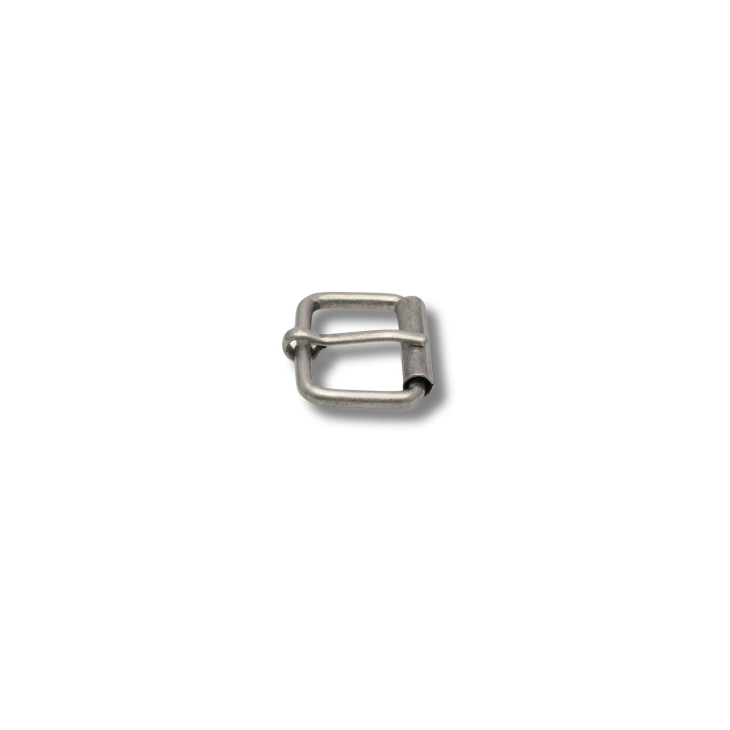 Rolgesp oud nikkel 25 mm