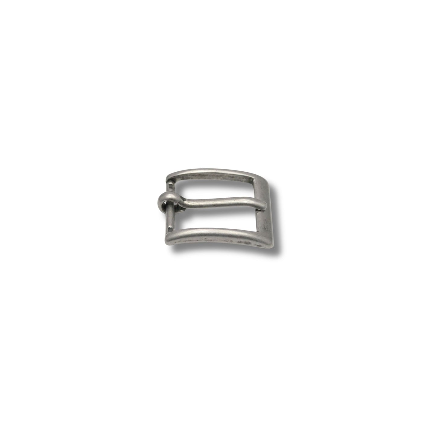 Gesp oud nikkel 25 mm