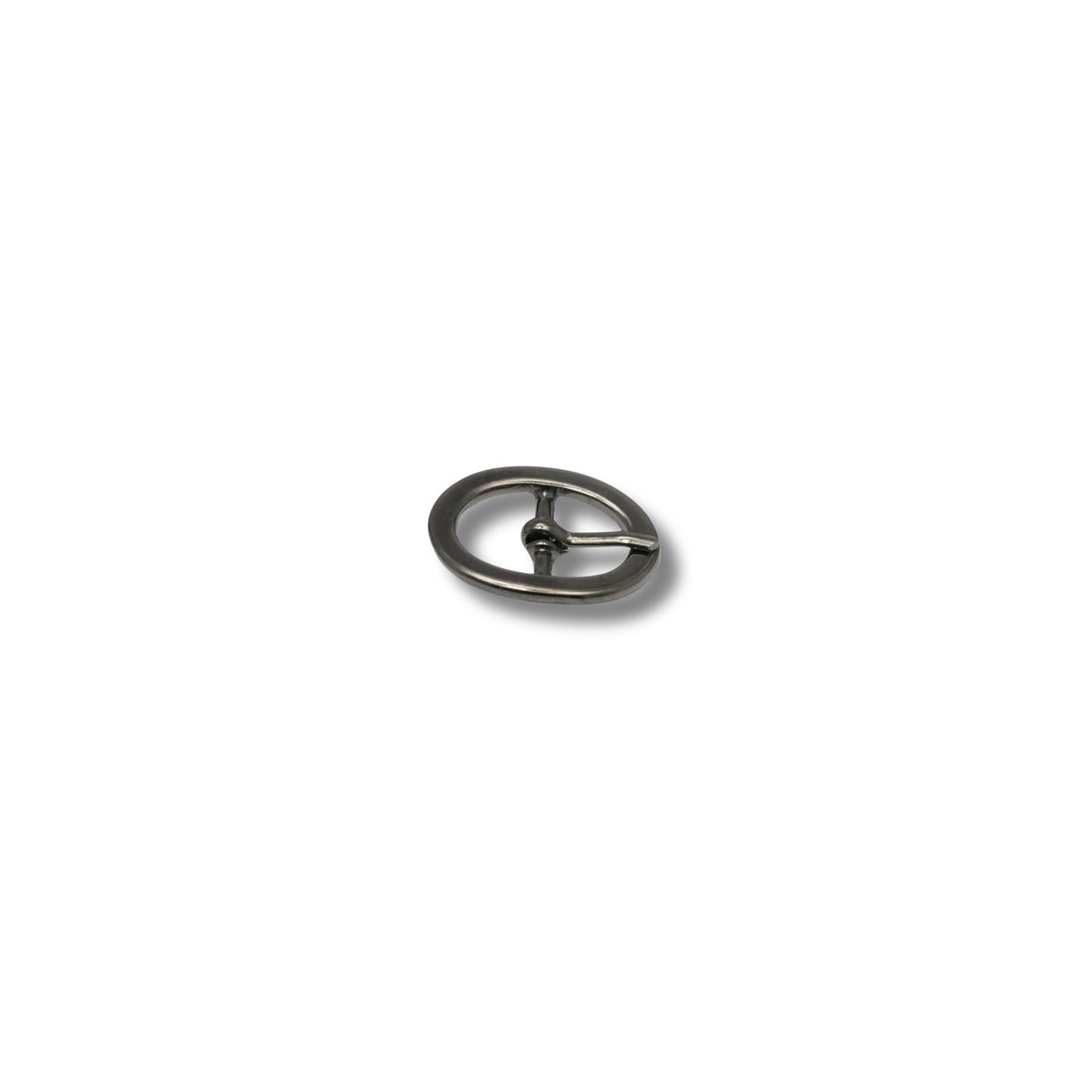 Gesp gun metal 15 mm
