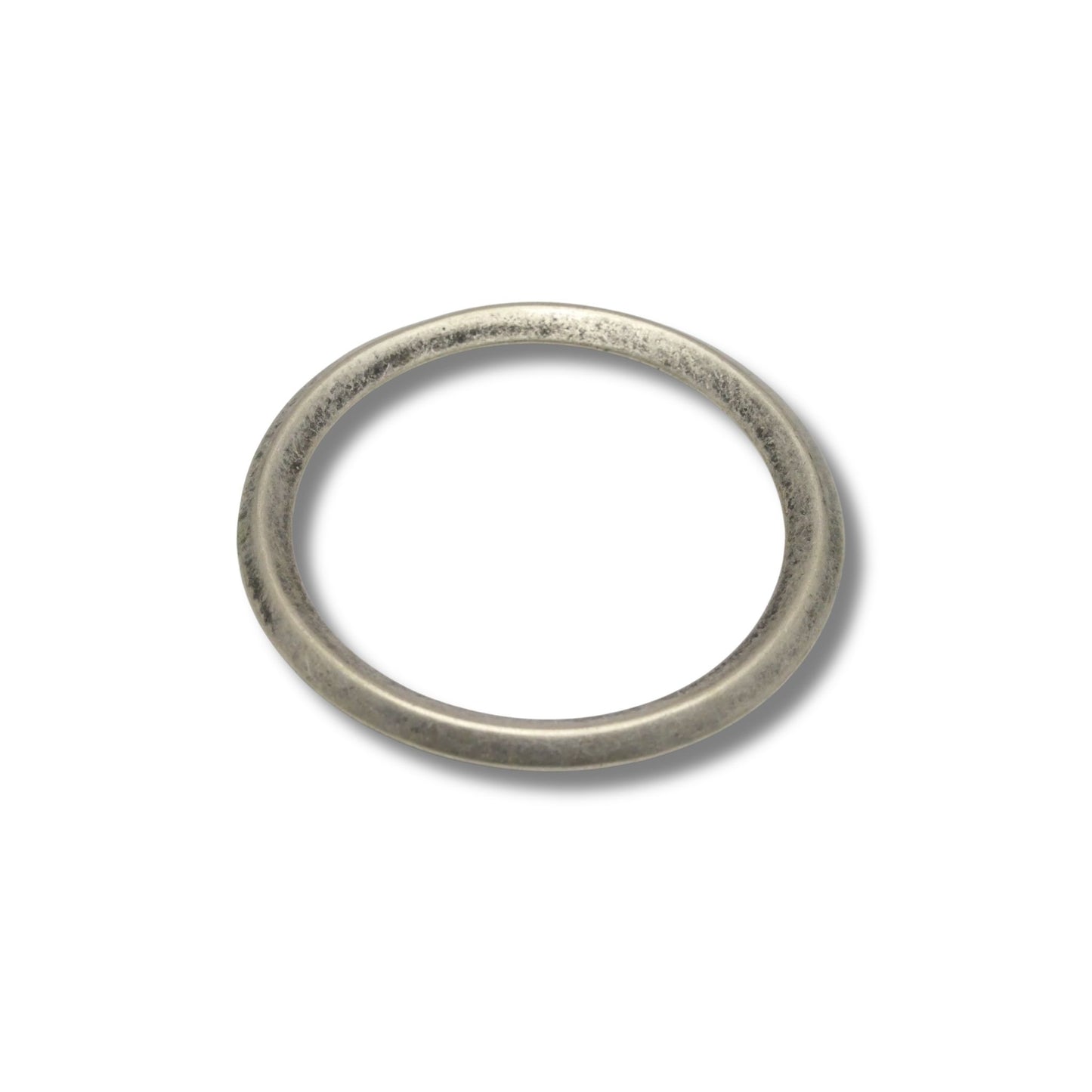 Ring gelast mat nikkel 65 mm