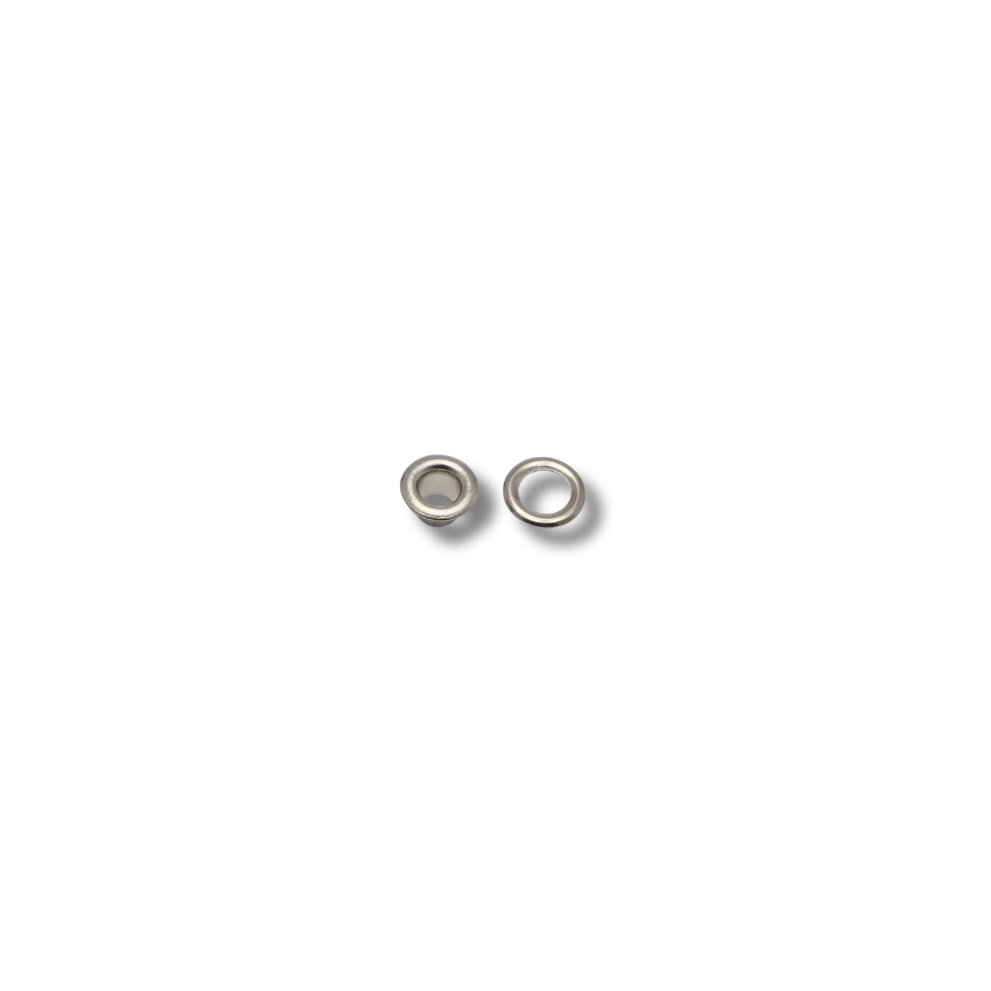 Zeilring nikkel 4mm (100)