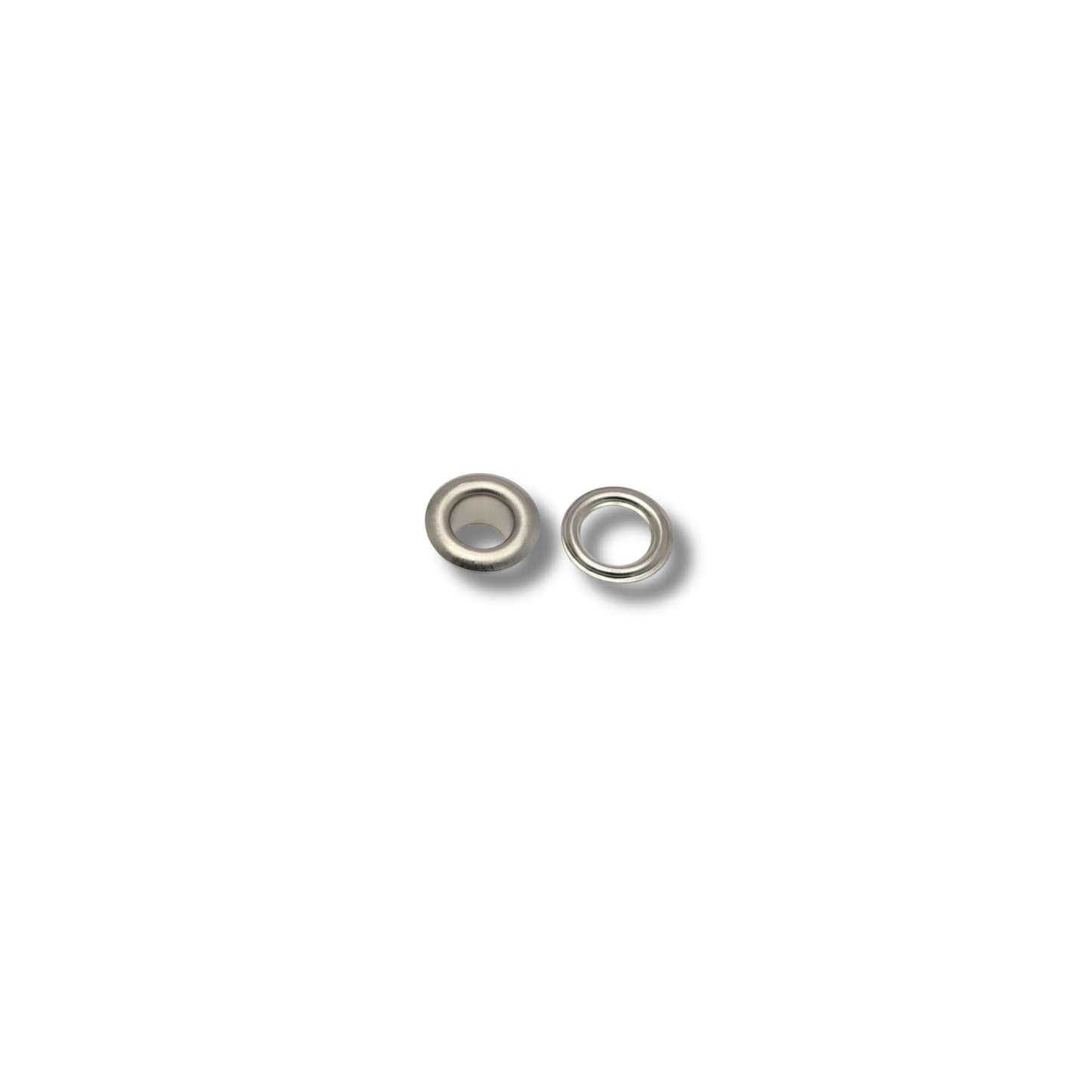 Zeilring nikkel 6mm (100)