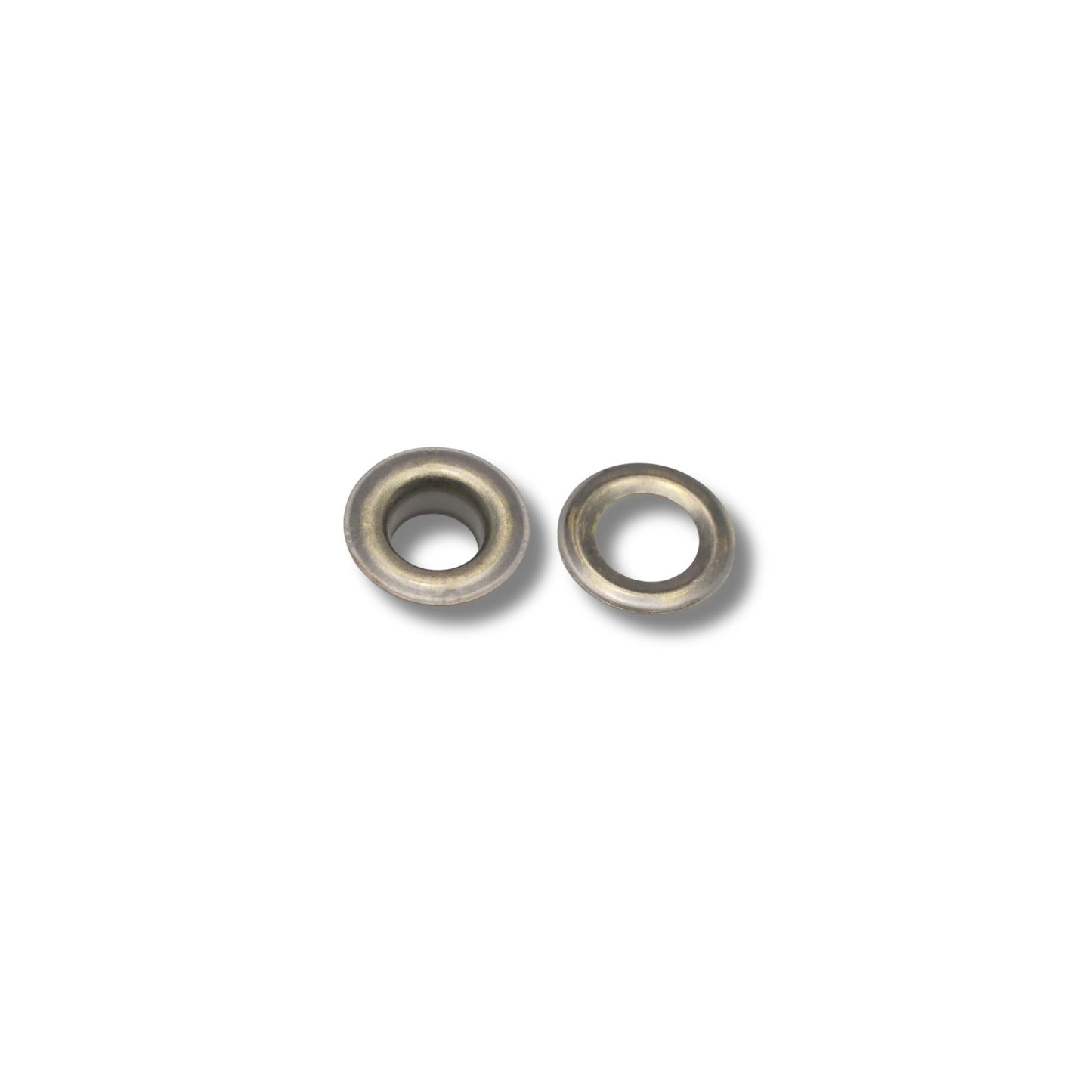 Zeilring oud goud 9mm (100)