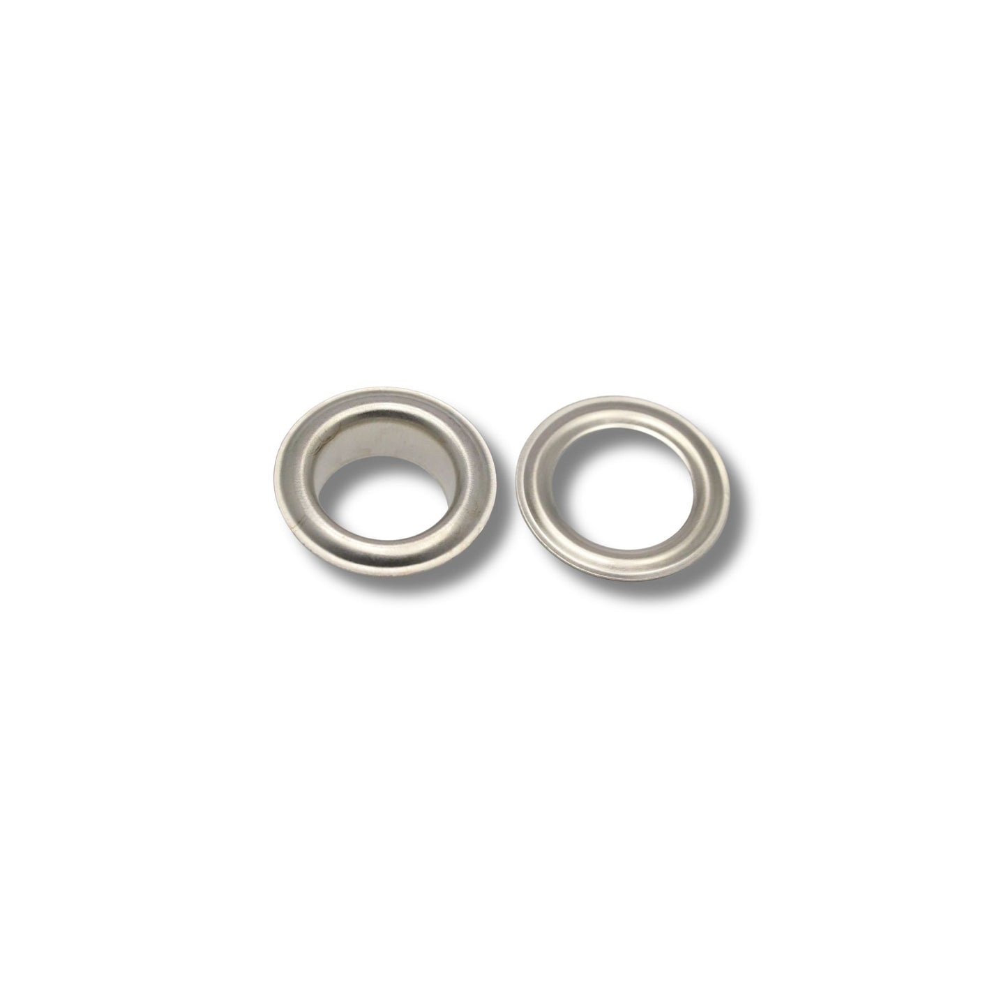 Zeilring nikkel 15mm (10)
