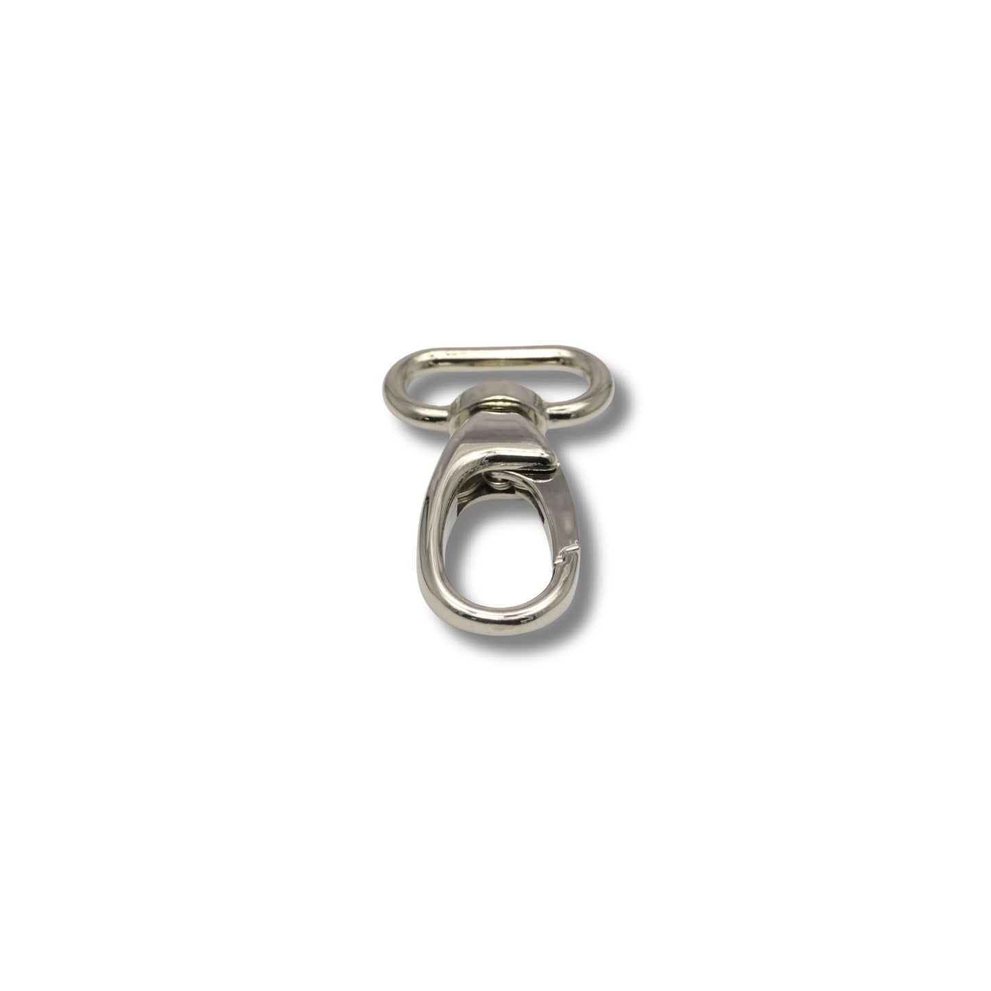 Musqueton nikkel, bandbreedte 25 mm