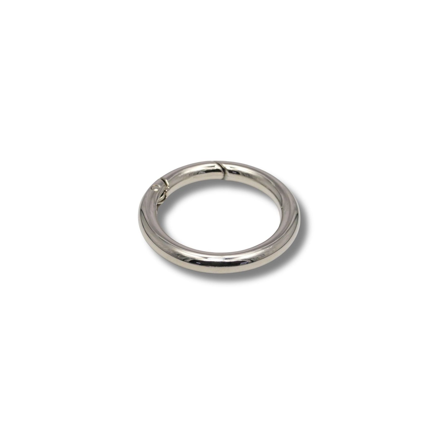 Musqueton Ring nikkel, binnenmaat 40 mm