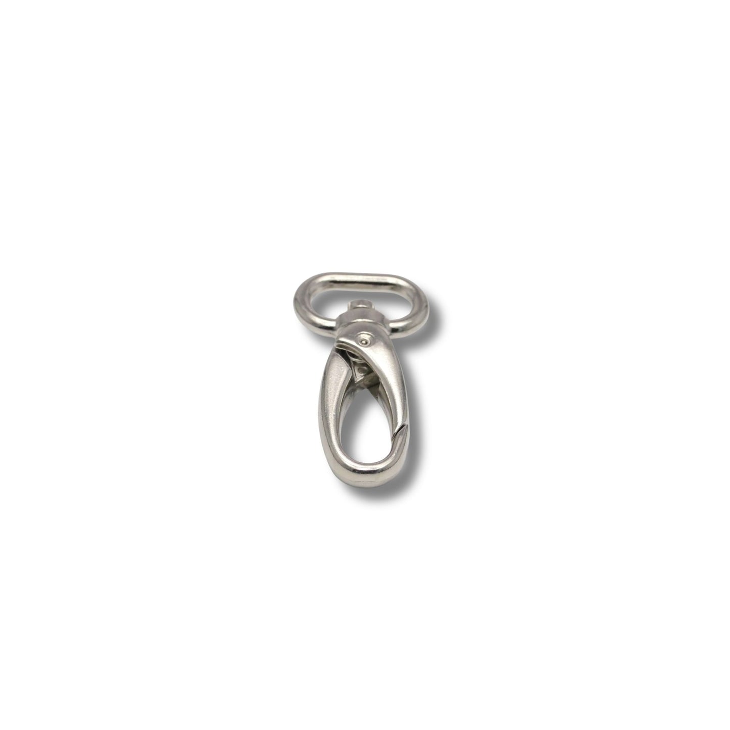 Musqueton nikkel, bandbreedte 20 mm