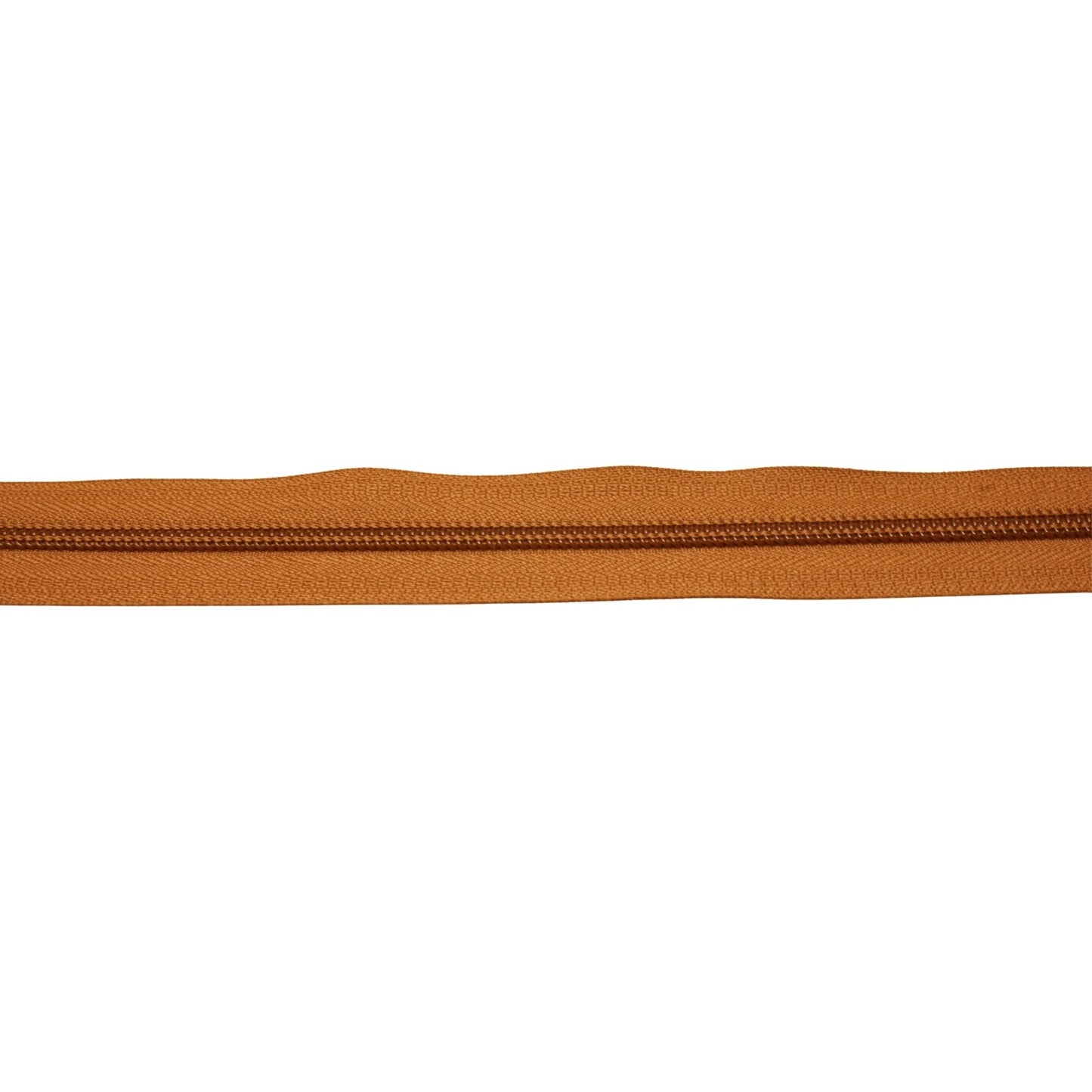 Rits YKK 5mm cognac