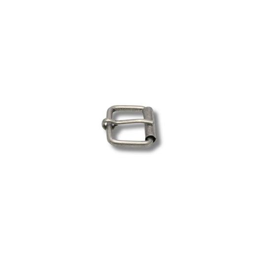 Rolgesp oud nikkel 25 mm