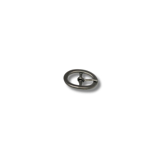 Gesp gun metal 15 mm