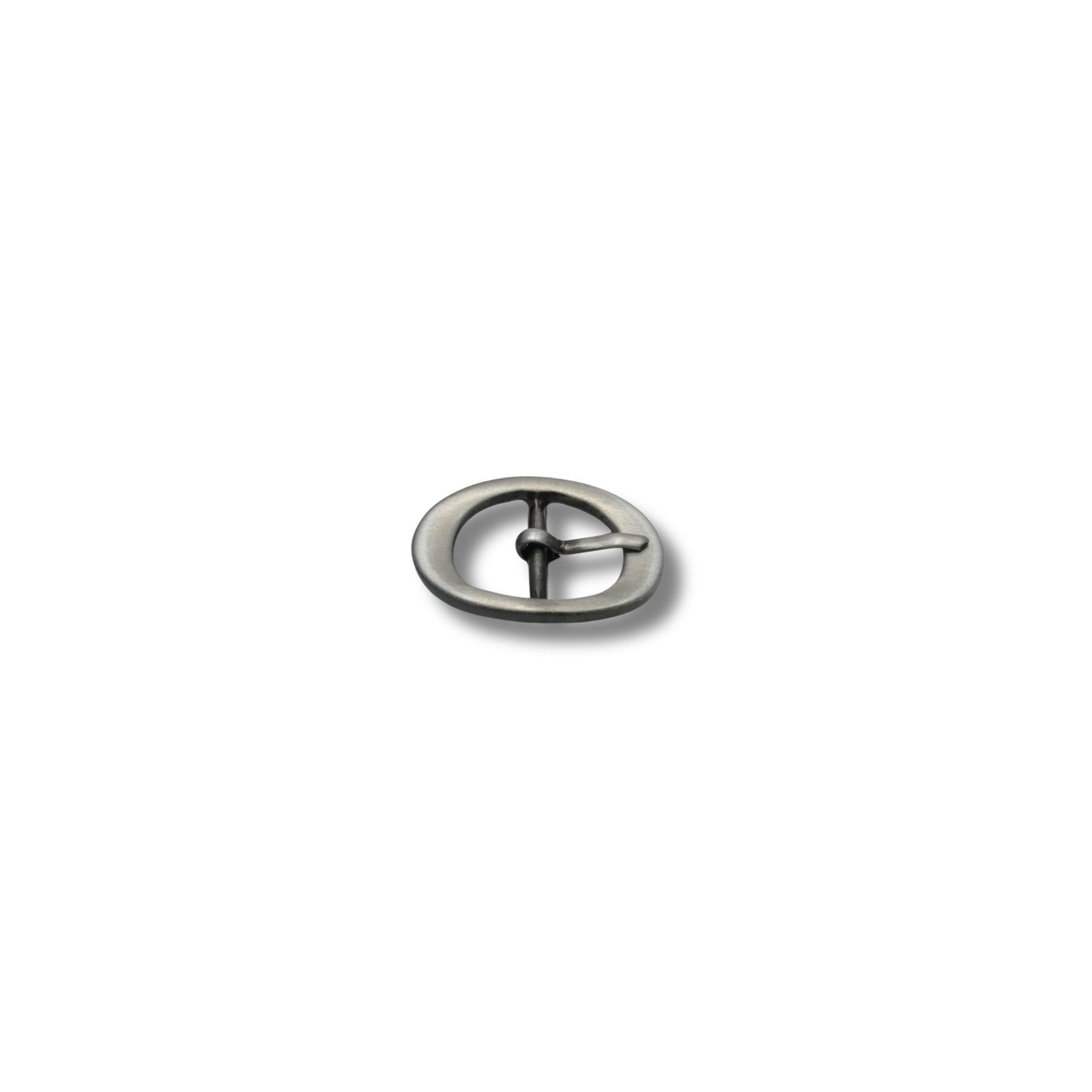 Gesp oud nikkel 15 mm