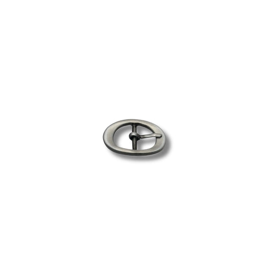 Gesp oud nikkel 15 mm