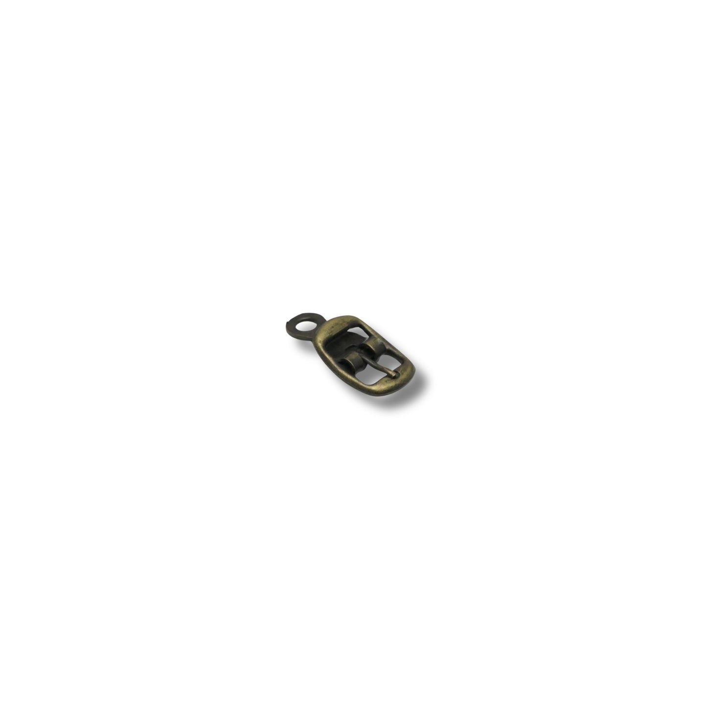 Sandaalgesp oud goud 10 mm
