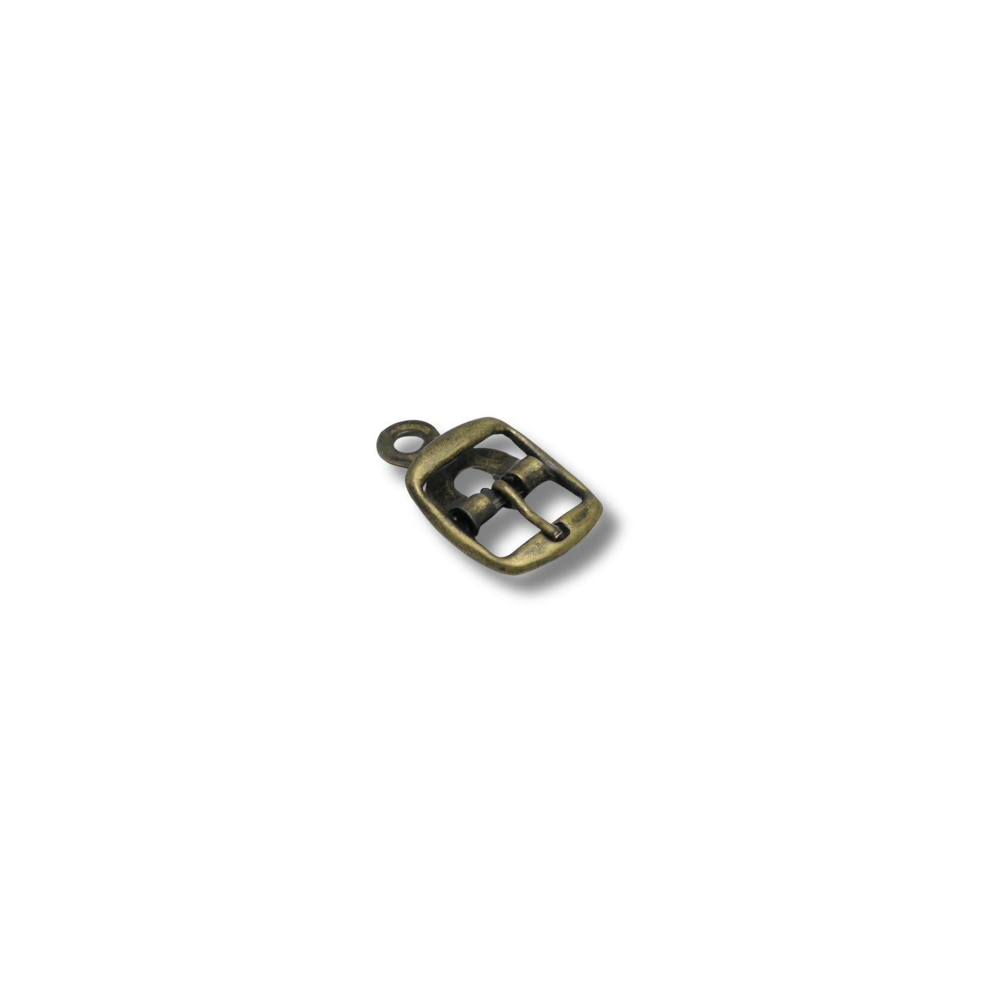 Sandaalgesp oud goud 15 mm