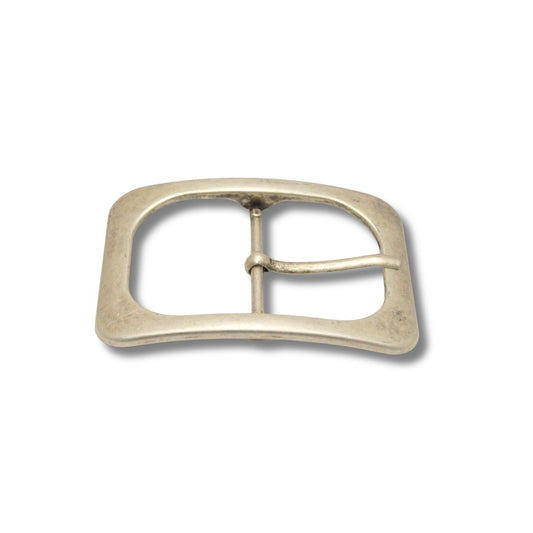 Gesp oud nikkel 50 mm