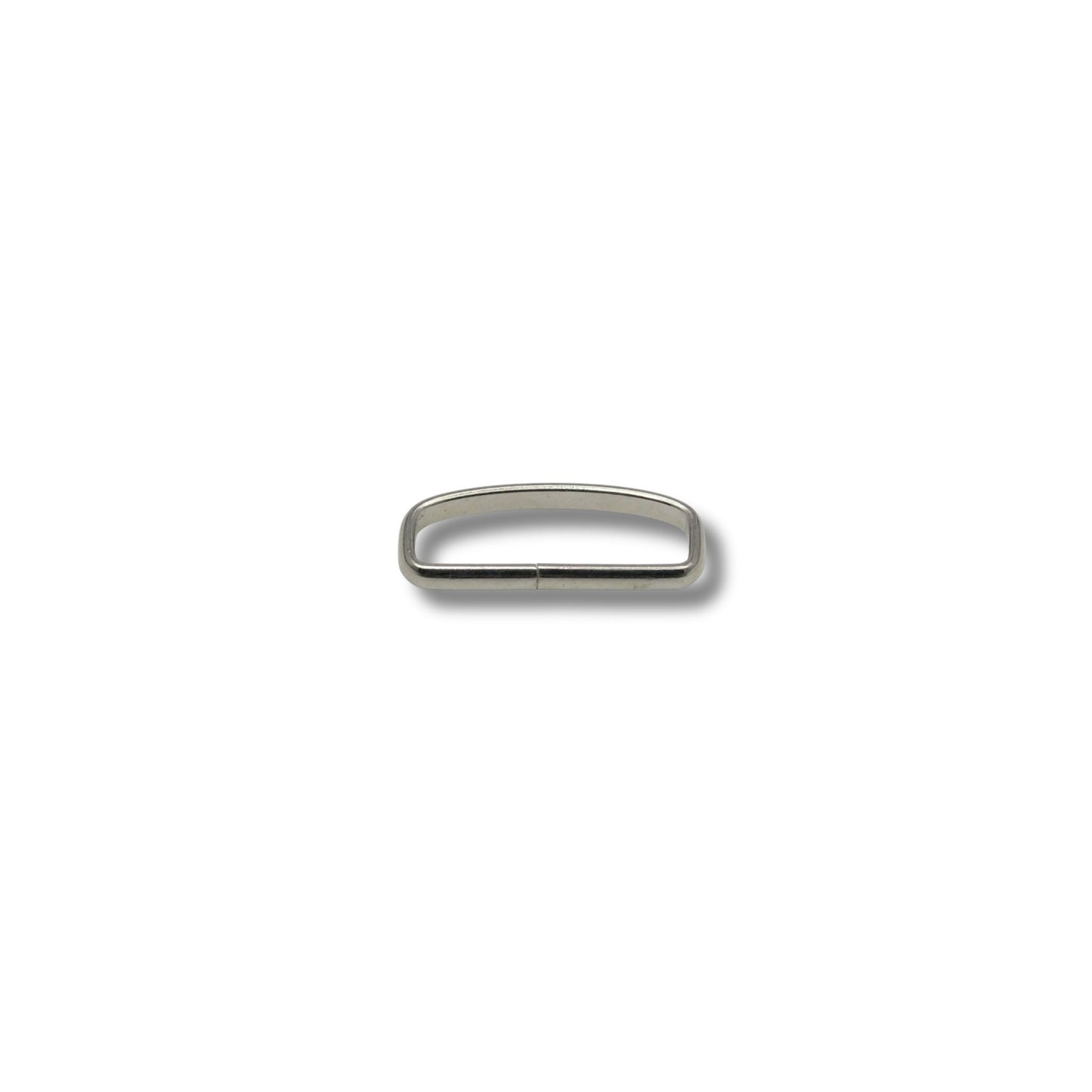 Passant ongelast 30 mm nikkel