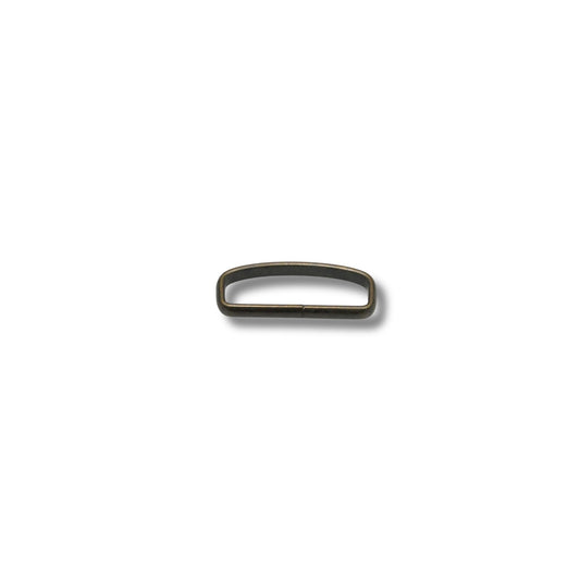 Passant ongelast 30 mm oud goud