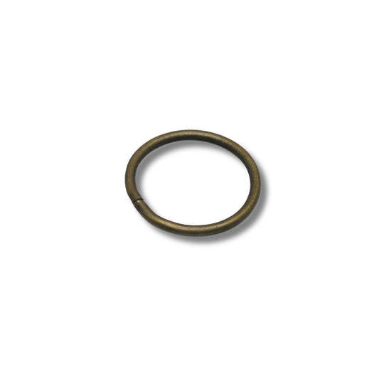 Ring ongelast oud goud 40 mm