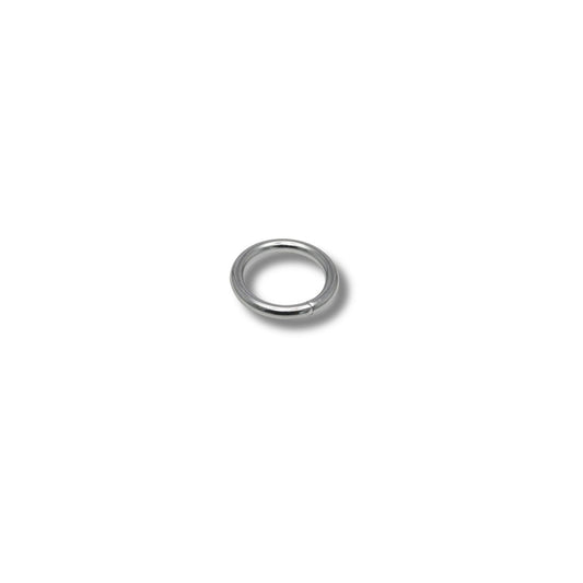 Ring gelast nikkel 20 mm