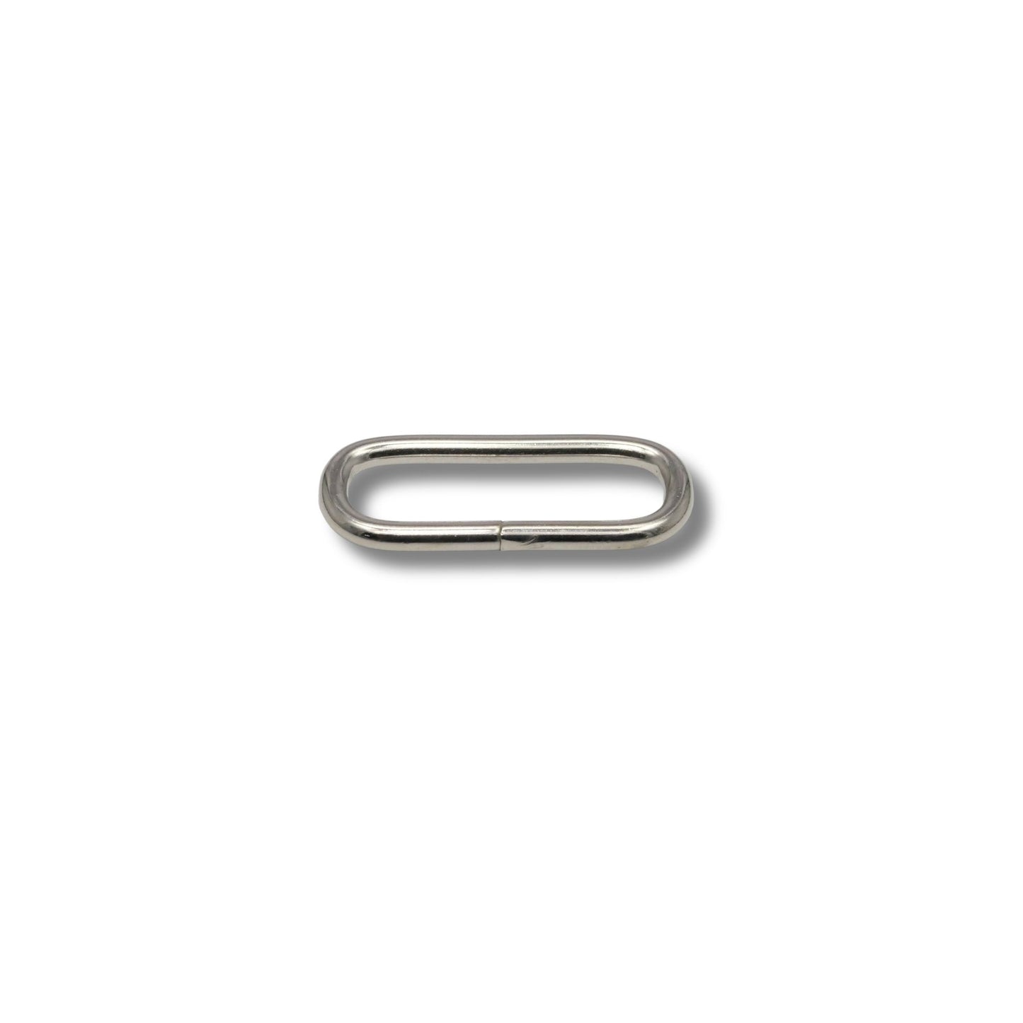 Ring ovaal ongelast nikkel 40mm