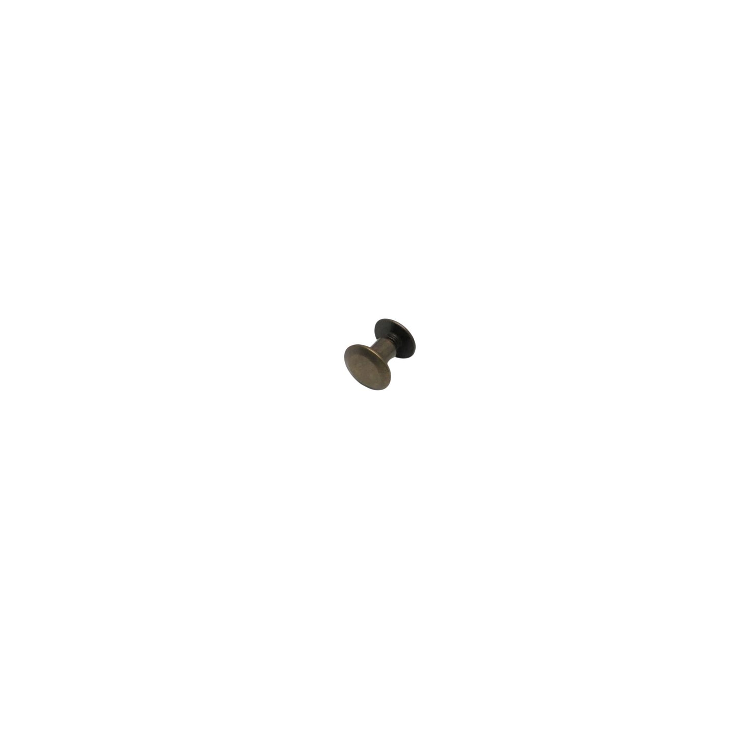 Boekschroef oud goud 5mm (10)