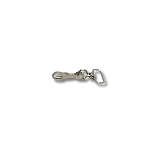 Musqueton nikkel, bandbreedte 15 mm