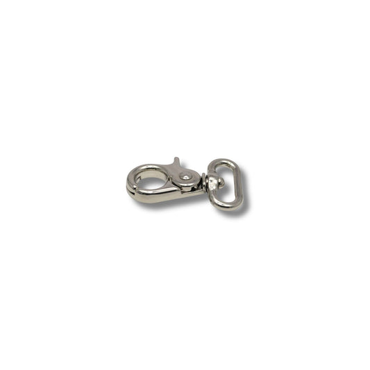 Musqueton nikkel, bandbreedte 20 mm