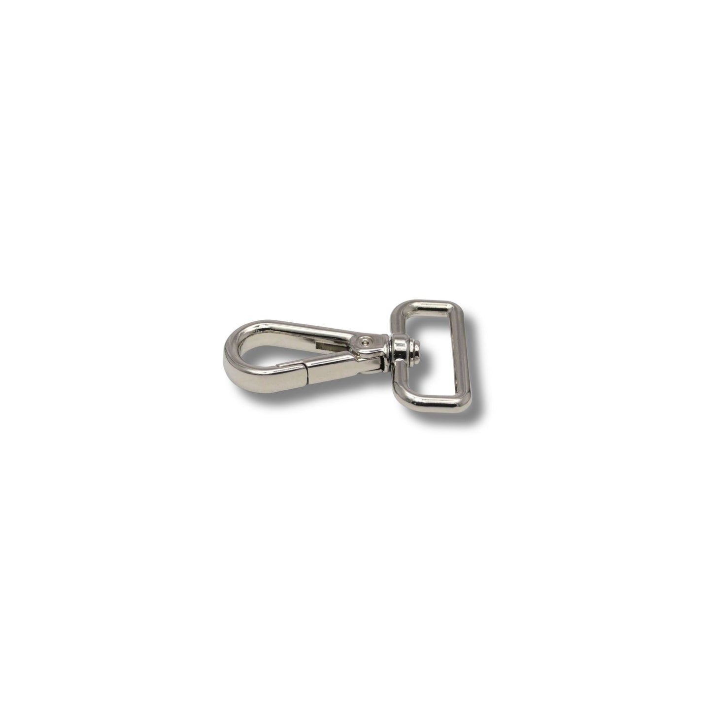 Musqueton nikkel, bandbreedte 25 mm