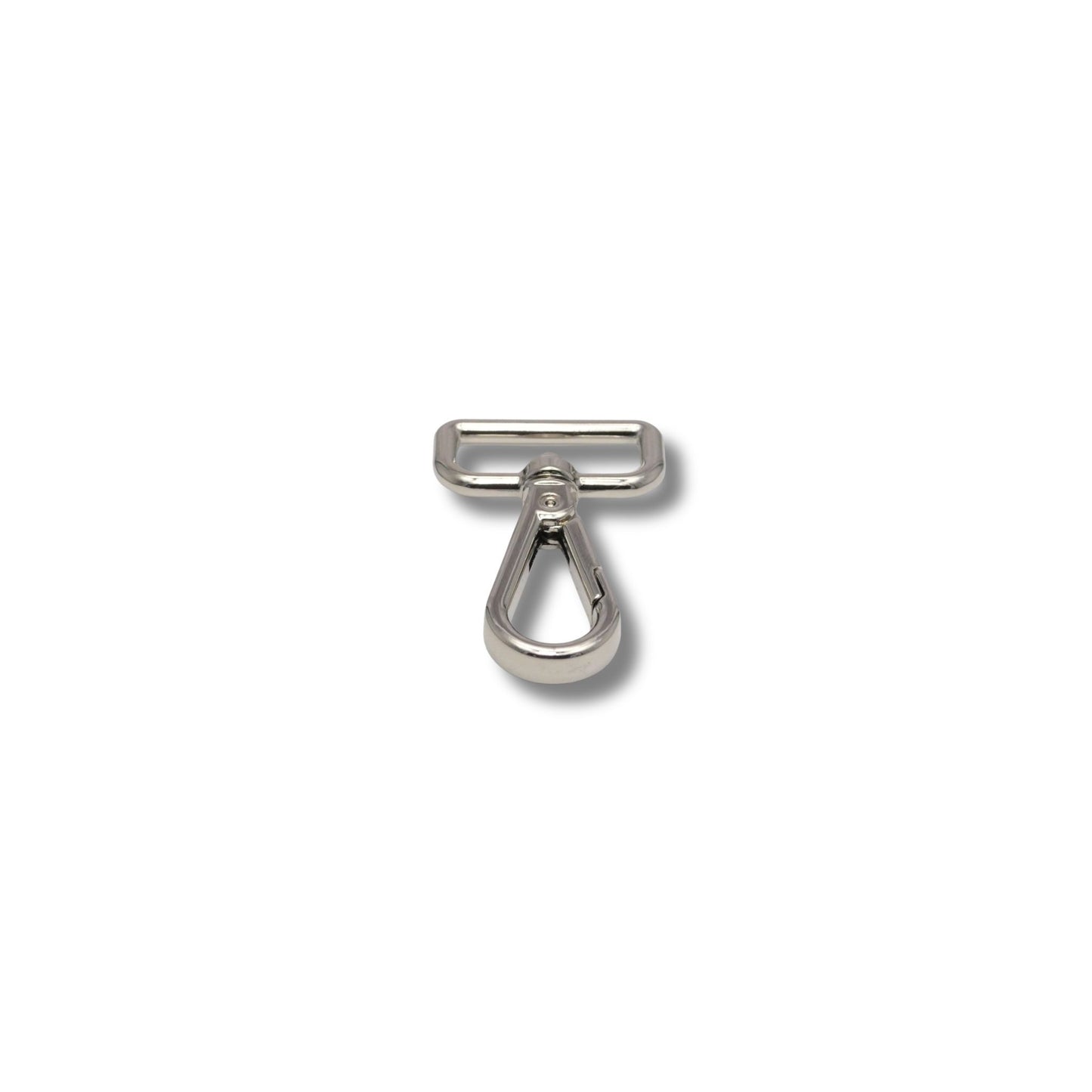 Musqueton nikkel, bandbreedte 25 mm
