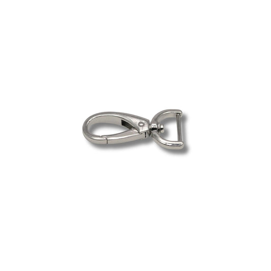 Musqueton nikkel, bandbreedte 20 mm