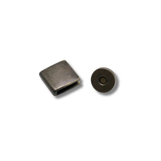 Magneetslot oud goud