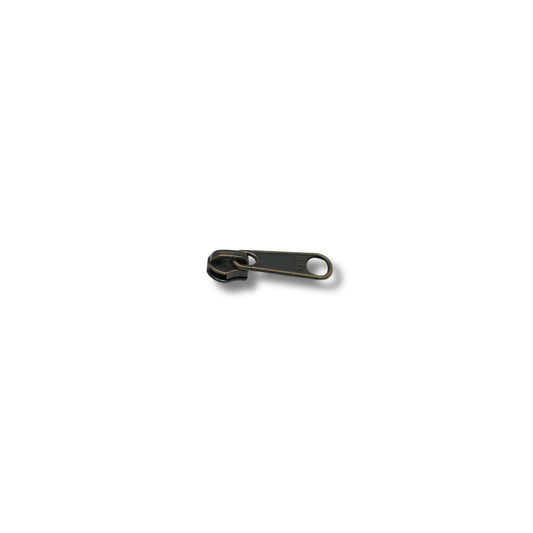 Trekker YKK oud goud voor rits 3mm