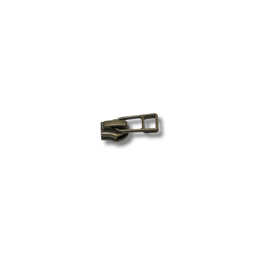 Trekker YKK oud goud voor rits 5mm