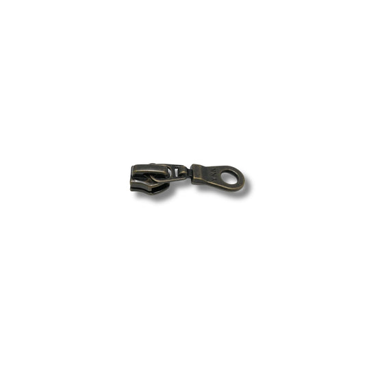Trekker YKK oud goud voor rits 5mm
