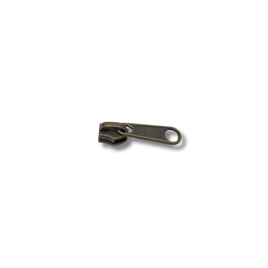 Trekker YKK oud goud voor rits 5mm