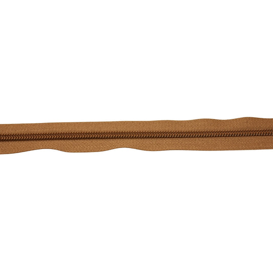 Rits YKK 5mm Bruin