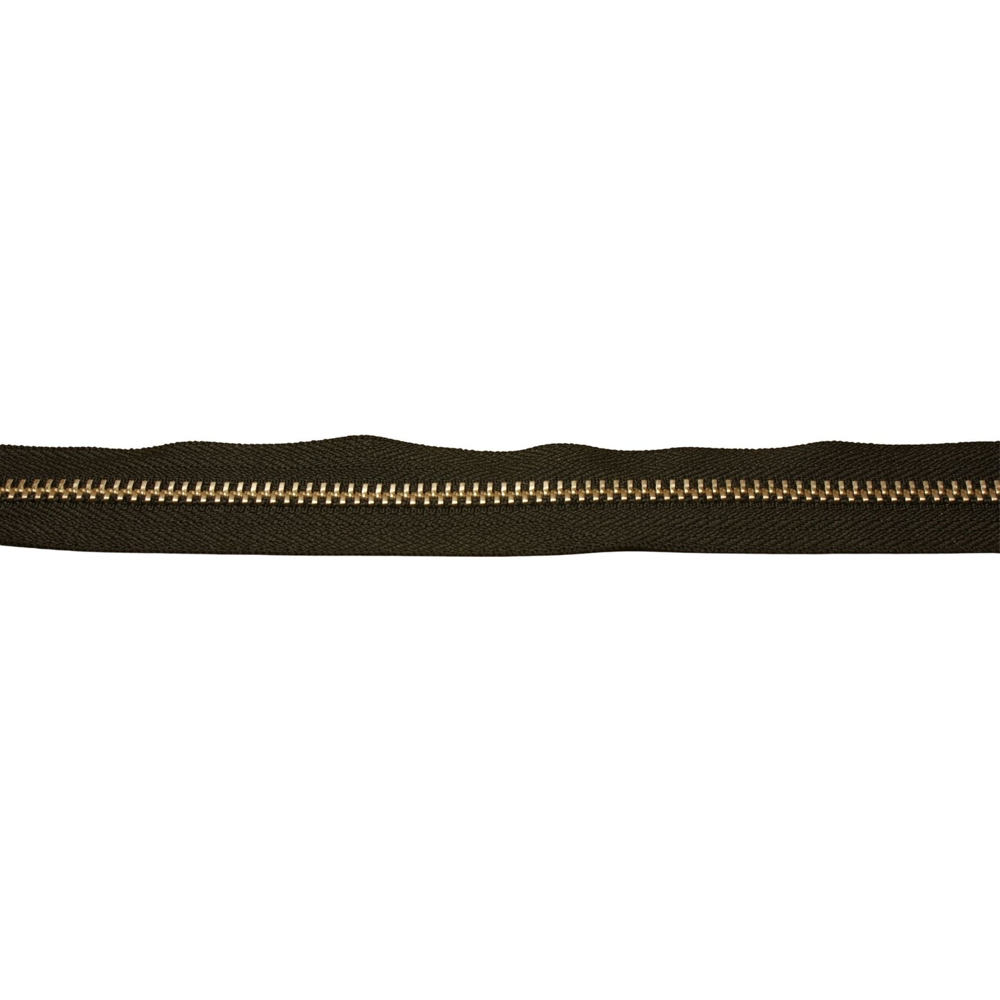 Rits YKK 5mm zwart/nikkel