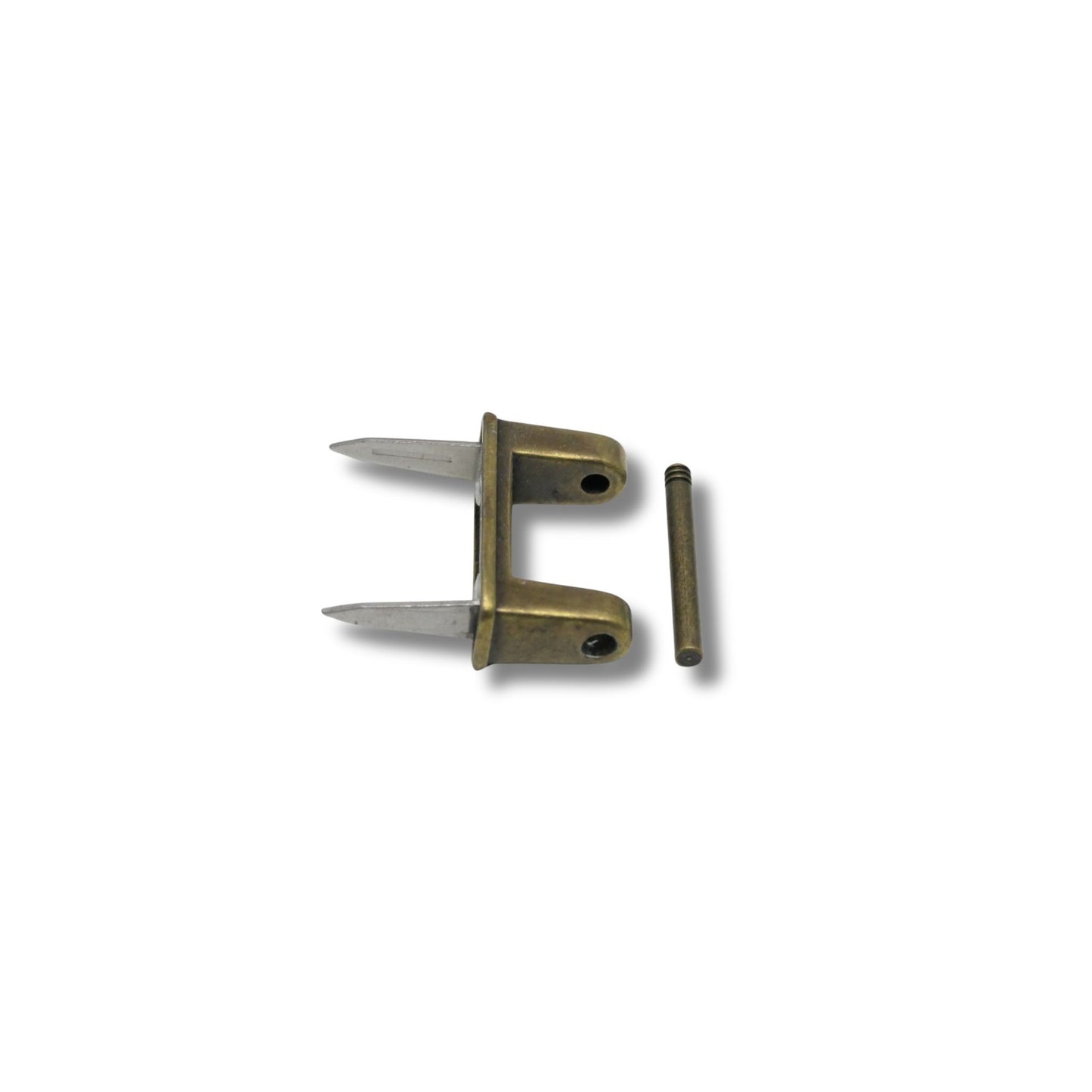 Handvatbevestiging oud goud 20 mm