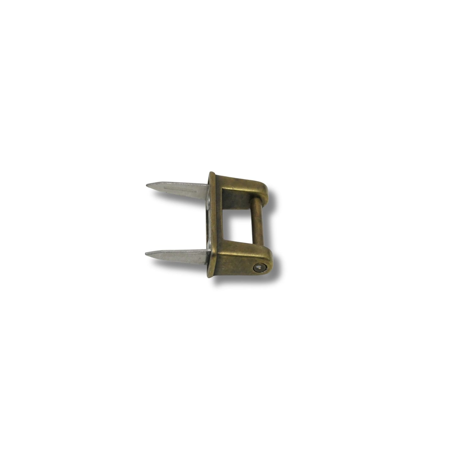 Handvatbevestiging oud goud 20 mm